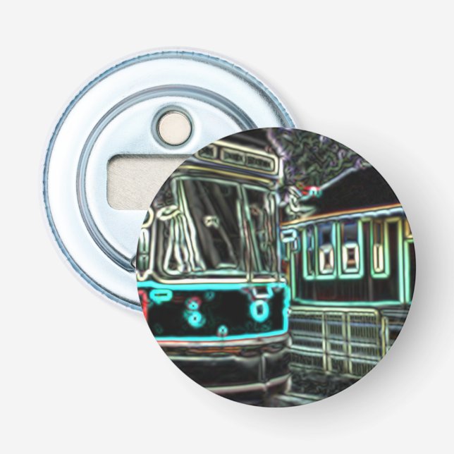 Décapsuleur CLRV Neon à stn Bottle Opener (Devant)