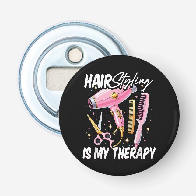 Décapsuleur Coiffeur Est Ma Thérapie (Devant)