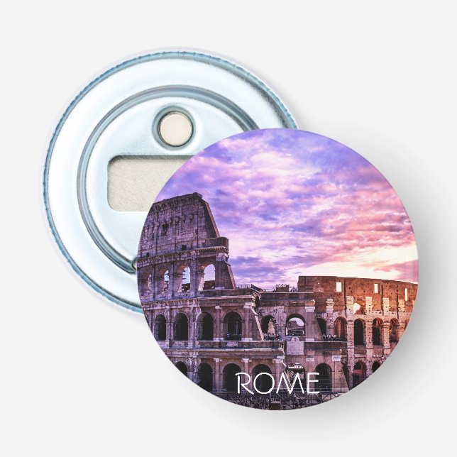 Décapsuleur Colisée à Rome au coucher du soleil (Devant)