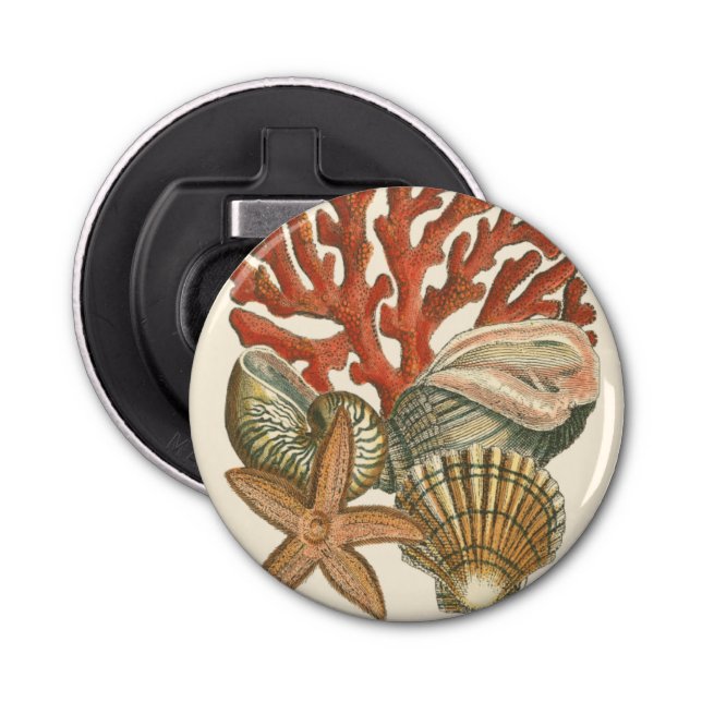 Décapsuleur Collection de vie marine (Devant)