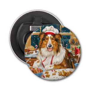 Décapsuleur Collie Holiday Baking : Festive Christmas