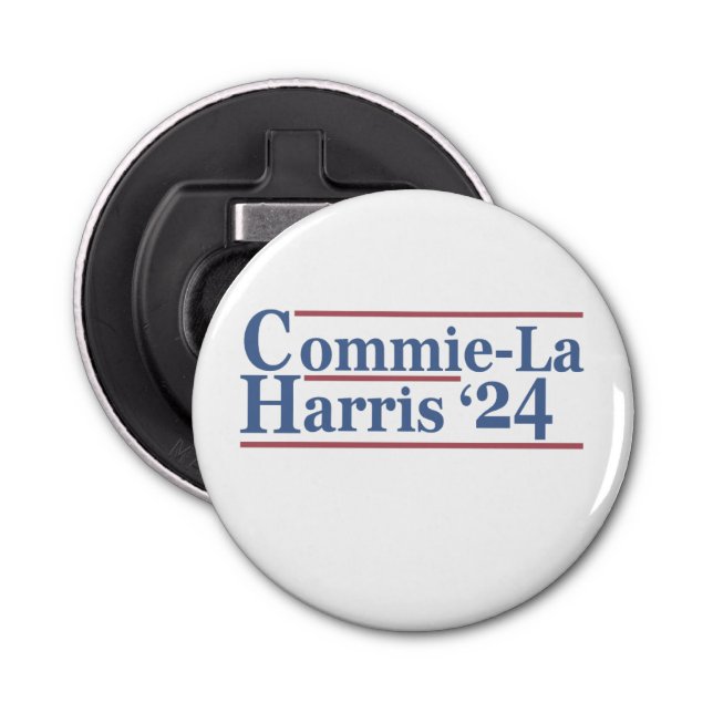 Décapsuleur Commie-La Harris 2024 Funny Anti Kamala Harris (Devant)