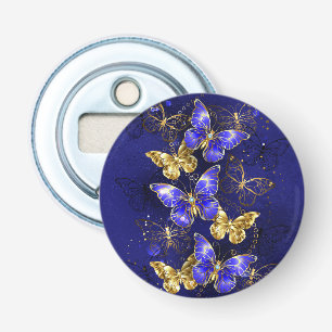 Décapsuleur Composition avec papillons de saphir
