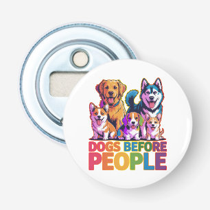 Décapsuleur Conception de citation de drôle d'amant de chien a
