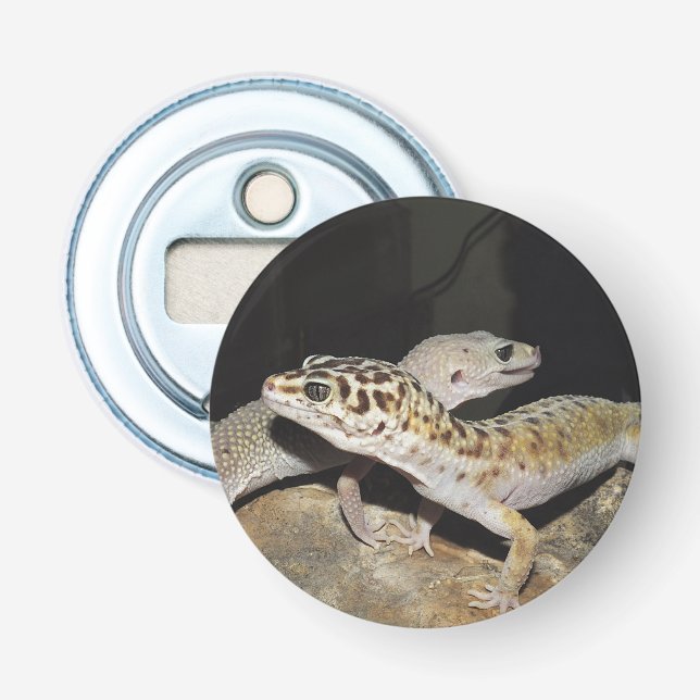 Décapsuleur Conception de gecko de léopard pour tous ! (Devant)