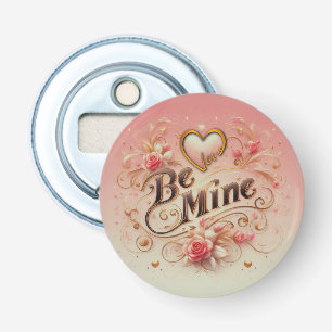 Décapsuleur Conception de la Saint-Valentin Sois Mienne avec C