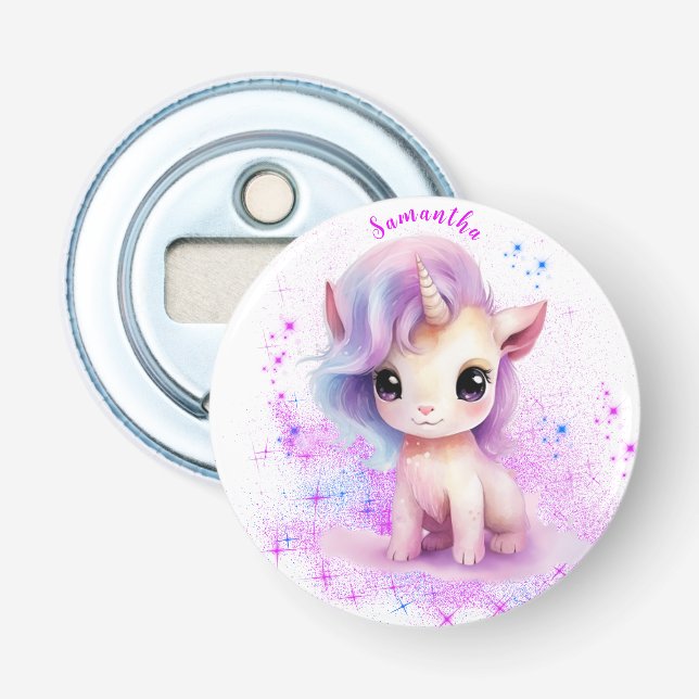 Décapsuleur Conception de licorne personnalisée (Devant)