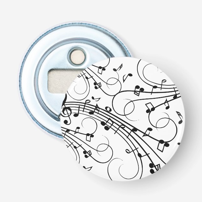 Décapsuleur Conception de musique tendance (Devant)