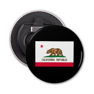 Décapsuleur Conception du drapeau de l'État de Californie