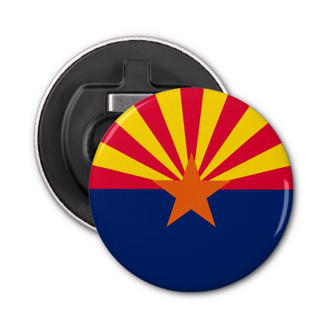 Décapsuleur Conception du drapeau de l'État de l'Arizona (Devant)