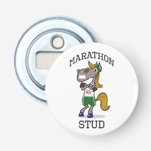Décapsuleur Conception d'un stud de marathon drôle