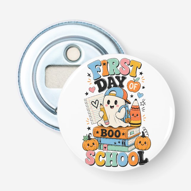 Décapsuleur Conception graphique Halloween de rentrée scolaire (Devant)