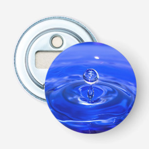 Décapsuleur Cool Bleu gouttelette d'eau