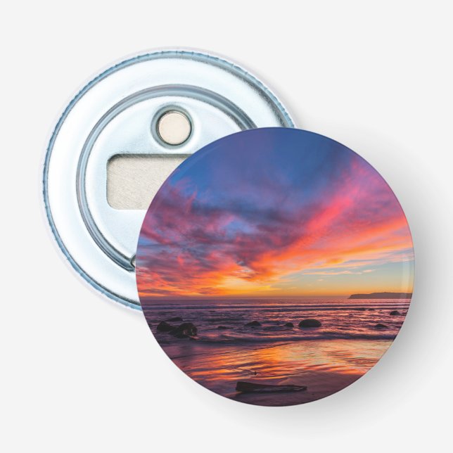 Décapsuleur Coucher de soleil sur le Pacifique depuis Coronado (Devant)
