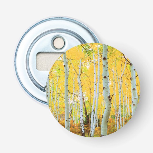 Décapsuleur Couleurs d'automne des arbres d'Aspen 1 (Devant)
