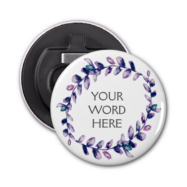 Décapsuleur Couronne botanique - Luna - (Devant)