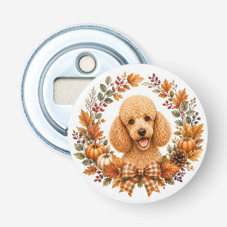 Décapsuleur Couronne d'automne Caniche