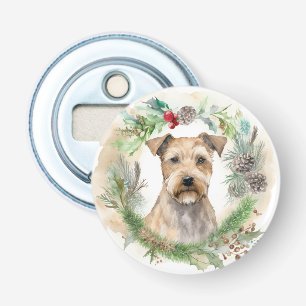 Décapsuleur Couronne de Noël festive Terrier de la baie de Che