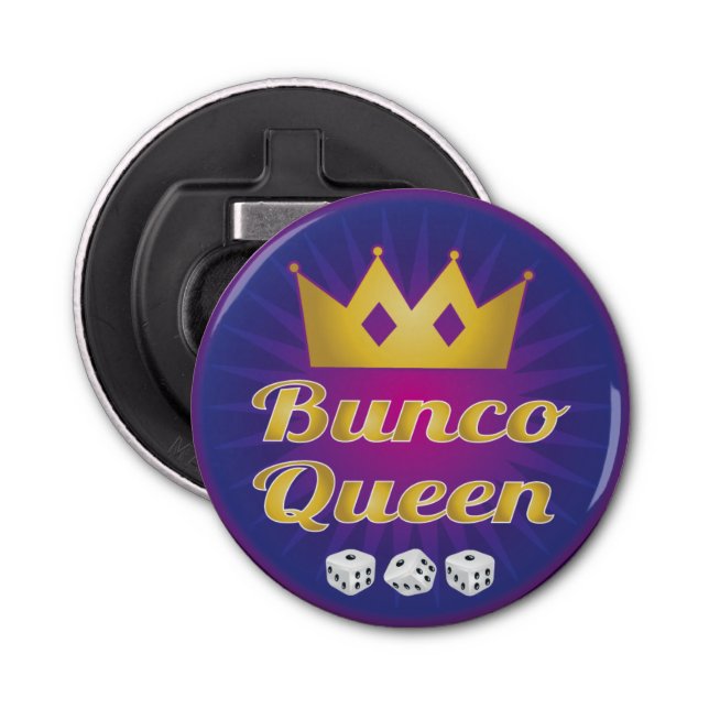 Décapsuleur Couronne et matrices de la Reine de Bunco (Devant)