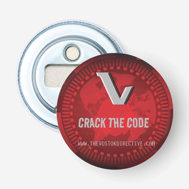 Décapsuleur CRACK LE CODE - Vostok Directive Bottle Opener (Devant)