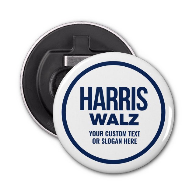 Décapsuleur Créez votre propre Harris Walz 2024 (Devant)