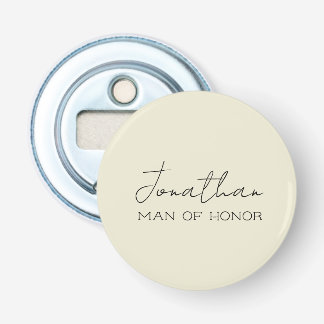 Décapsuleur Crème Personnalisé Homme d'Honneur 