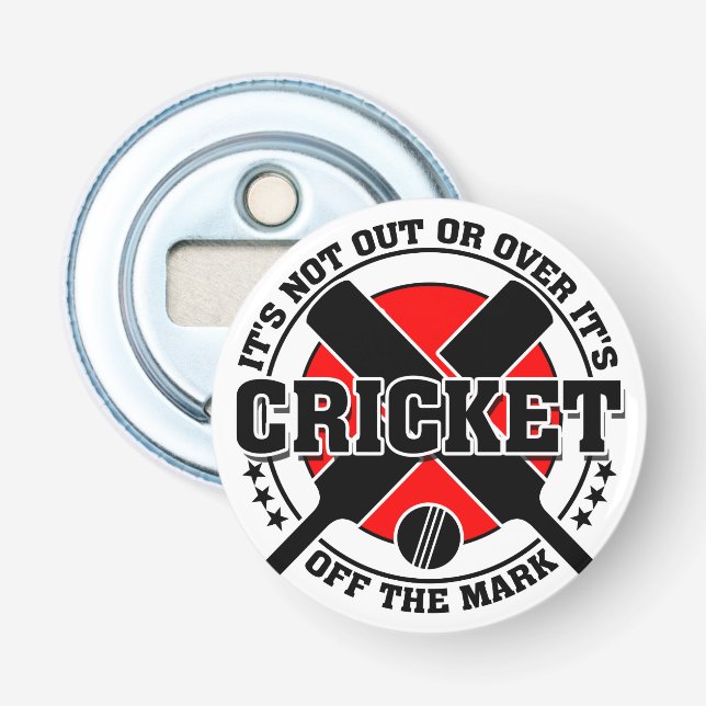 Décapsuleur Cricketer's Off The Mark Cricket (Devant)