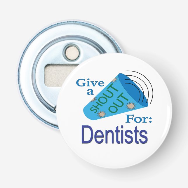 Décapsuleur Criez pour les dentistes (Devant)
