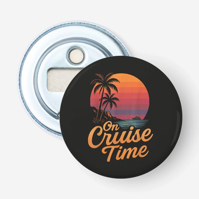 Décapsuleur Croisière de vacances au coucher du soleil sous le (Devant)