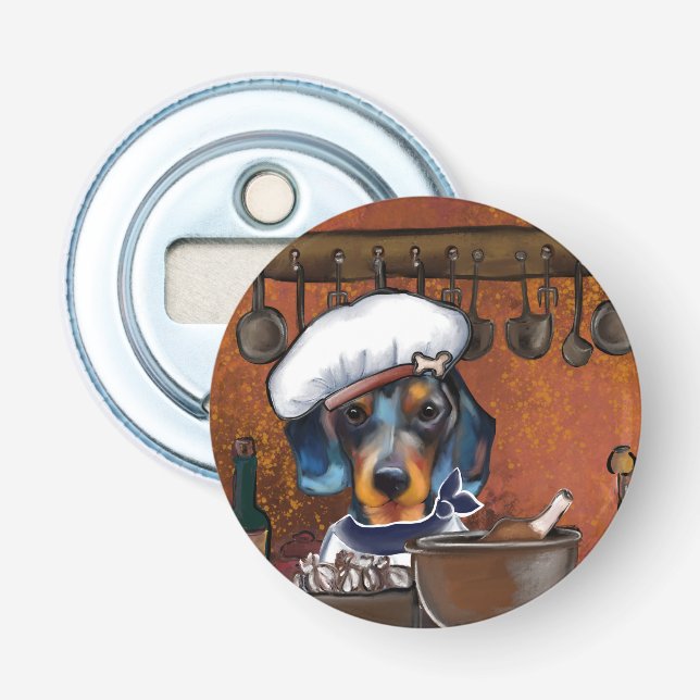 Décapsuleur Cuisiniers Dachshund (Devant)