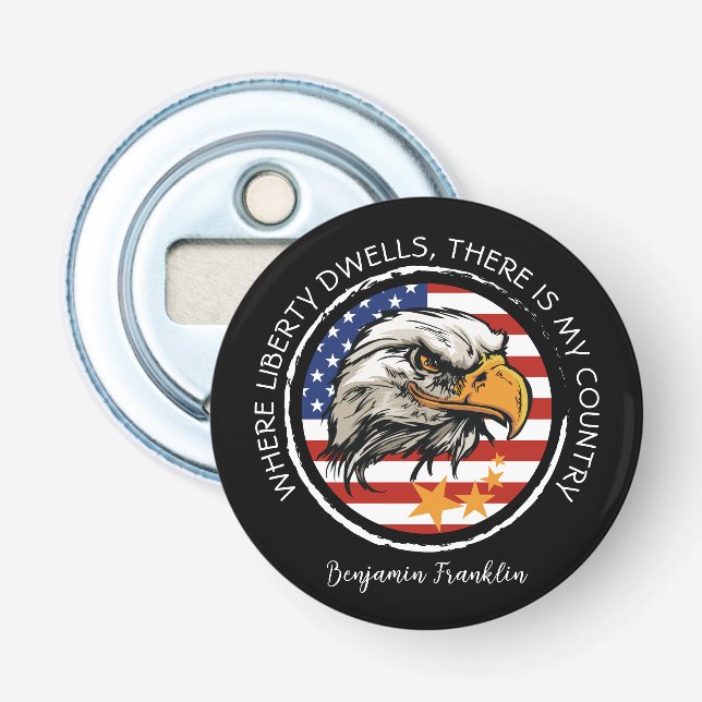 Décapsuleur Customisez votre modèle American Eagle (Devant)