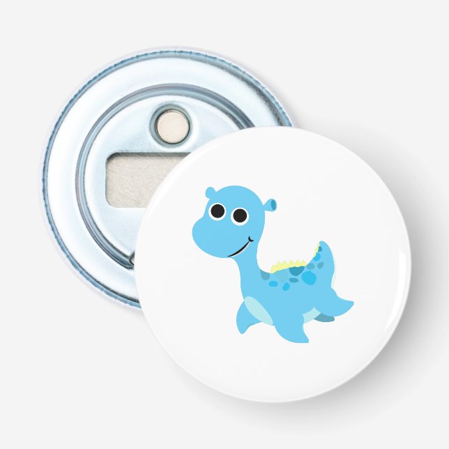 Décapsuleur Cute Blue Nessie (Devant)