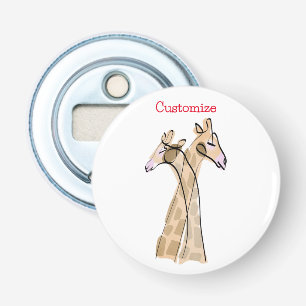 Décapsuleur Cute Giraffe Couple Thunder_Cove