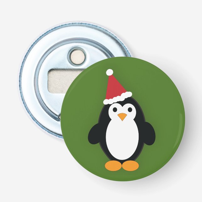 Décapsuleur Cute Père Noël Penguin (Devant)