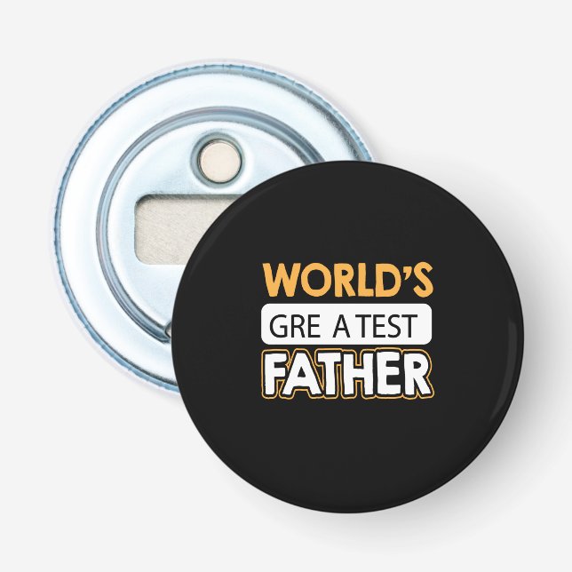 Décapsuleur Daddy Gift Le plus grand père du monde (Devant)