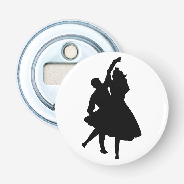 DÉCAPSULEUR DANSEURS DE SILHOUETTE (Devant)