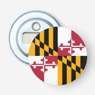 Décapsuleur Décor de style de drapeau d'état du Maryland