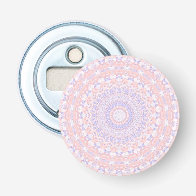 Décapsuleur Délicieuse Mandala Abstraite Pastel (Devant)