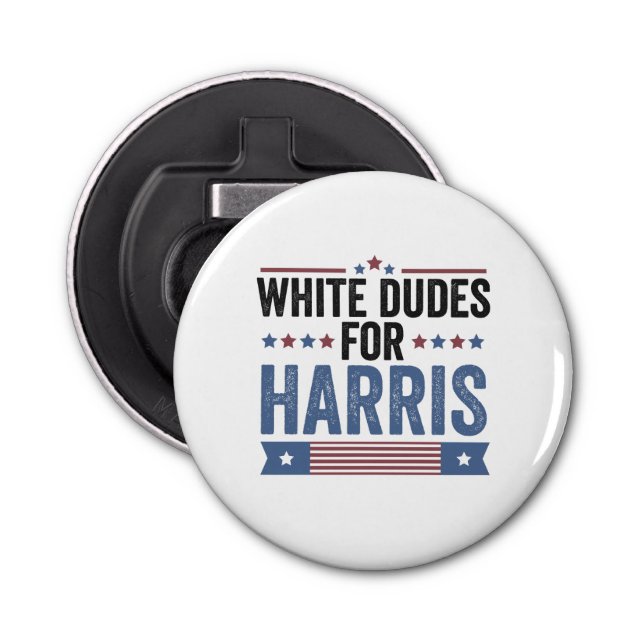 Décapsuleur Des Mecs Blancs Pour Harris Appuient Le Président  (Devant)