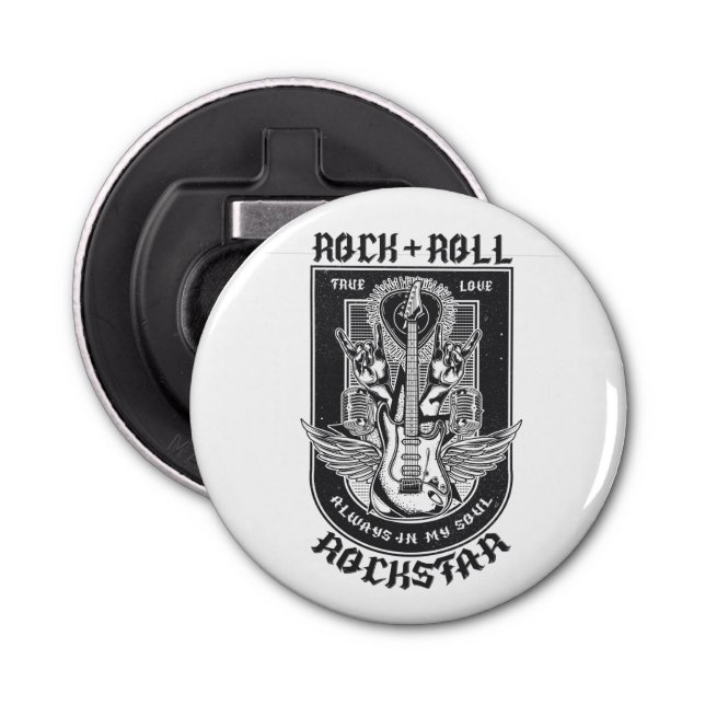 Décapsuleur Design Guitar Rock (Devant)