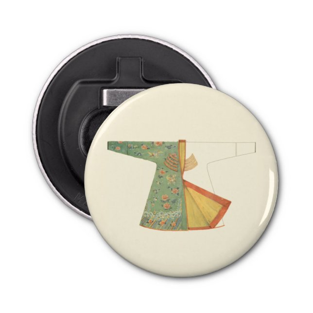 Décapsuleur Dessin de Kimono semi-fini (Devant)