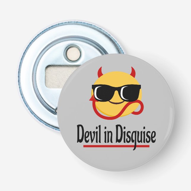 Décapsuleur diable déguisé Emoji Hot tendance Funny (Devant)