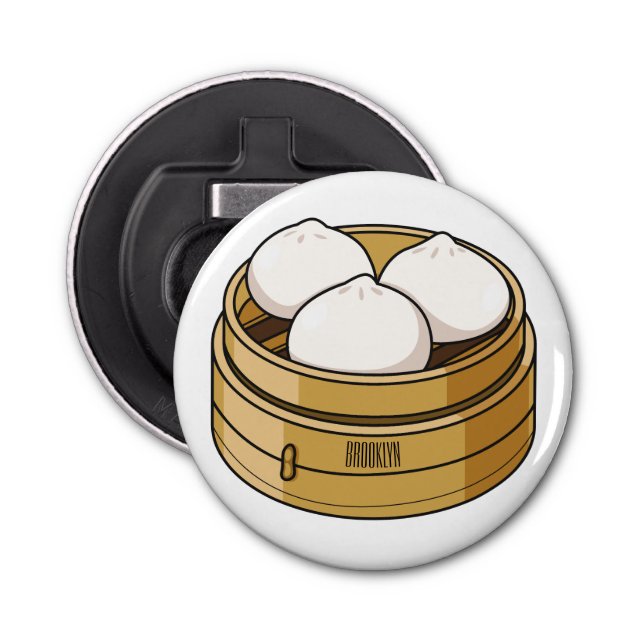 Décapsuleur Dim sum dessin animé (Devant)