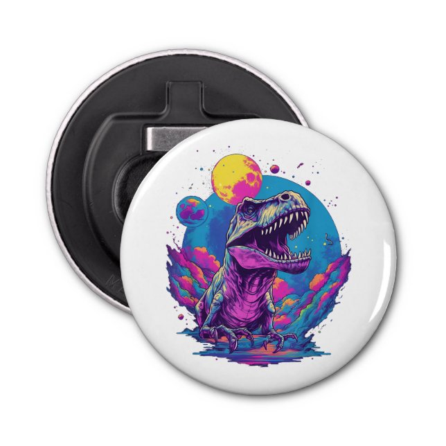 Décapsuleur Dinosaur Xmas Tree Buffalo Plaid Trex Dinosaur Chr (Devant)