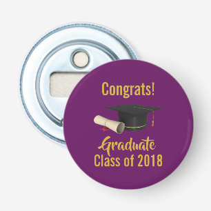 Décapsuleur Diplôme de fin d'études et diplôme en classe viole