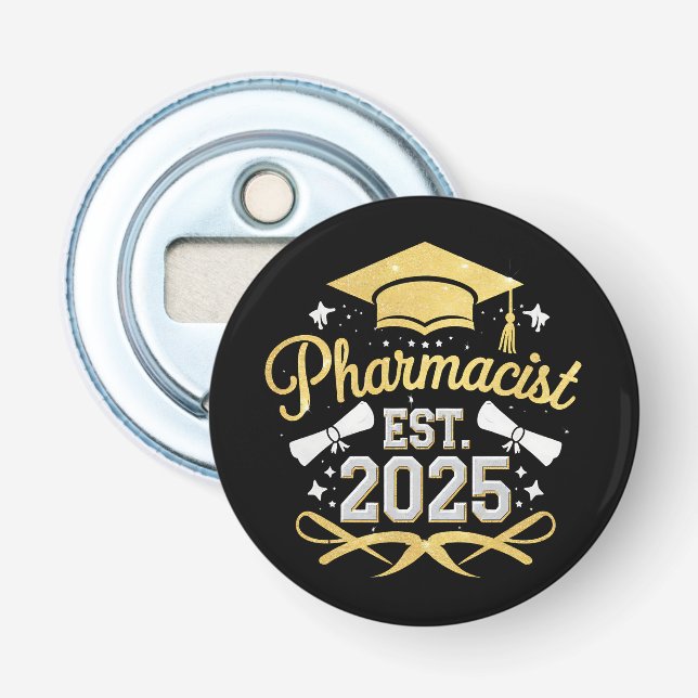 Décapsuleur Diplômé en pharmacie Pharmacien Est 2025 (Devant)