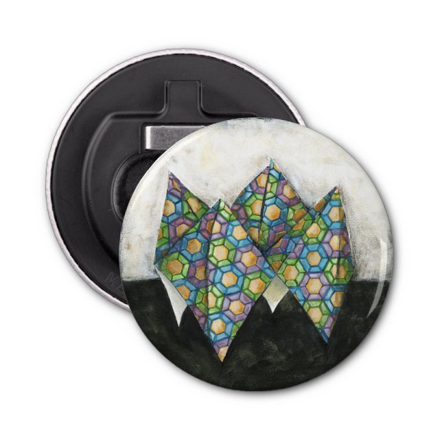 Décapsuleur Diseur de bonne aventure d'origami sur le papier (Devant)