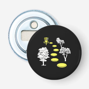 Décapsuleur Disque Golf Woods Disk Golfer cadeau