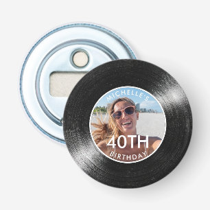 Décapsuleur Disque vinyle photo pour 40e anniversaire