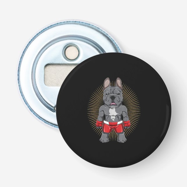 Décapsuleur Dog Lover | Brave French Bulldog (Devant)